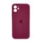 Чехол Soft Touch для Apple iPhone 11 Plum with Camera Lens Protection Square