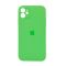 Чохол Soft Touch для Apple iPhone 11 Mint with Camera Lens Protection Square