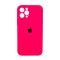 Чехол Soft Touch для Apple iPhone 12 Pro Max Ultra Pink with Camera Lens Protection