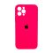 Чохол Soft Touch для Apple iPhone 12 Pro Ultra Pink with Camera Lens Protection Square