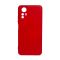 Чехол Original Soft Touch Case for Xiaomi Redmi Note12S Red with Camera Lens
