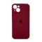 Чохол Soft Touch для Apple iPhone 13/14 Plum with Camera Lens Protection Square