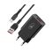 МЗП SkyDolphin SC36T 1USB 2.4A Black + USB Type-C (MZP-000175)