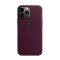 Чохол Apple iPhone 13 Pro Max Leather Case with MagSafe Dark Cherry (MM1M3)