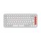 Клавiатура бездротова Logitech Pop Icon Keys Off White (920-013072)