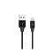 Кабель SkyDolphin S55L USB to Lightning 2.4A 1m Black (USB-000434)