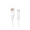 Кабель SkyDolphin S61TB USB to USB Type-C 2.4A 2m White (USB-000447)