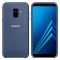 Чехол Original Soft Touch Case for Samsung A8 Plus-2018/A730 Dark Blue