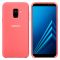 Чехол Original Soft Touch Case for Samsung A8 Plus-2018/A730 Bright Pink