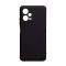 Чехол Original Soft Touch Case for Xiaomi Redmi Note12 5G Black with Camera Lens