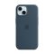 Чехол Apple iPhone 15 Silicone Case with MagSafe Storm Blue (MT0N3)