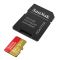 Карта пам'яті microSDXC (UHS-1 U3) SanDisk Extreme A2 64Gb class 10 V30 (R170MB/s,W80MB/s) (adapter SD)
