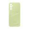 Чехол накладка Samsung A14 Galaxy A146 Card Slot Case Lime (EF-OA146TGEG)