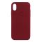 Чехол накладка Carbon для iPhone XS Max Red