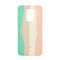 Чохол Silicone Cover Full Rainbow для Xiaomi Redmi Note 9/Redmi 10x Green/Pink
