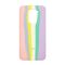 Чохол Silicone Cover Full Rainbow для Xiaomi Redmi Note 9/Redmi 10x Pink/Lilac