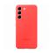 Чехол накладка Samsung S901 Galaxy S22 Silicone Cover Glow Red (EF-PS901TPEG)