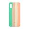 Чехол Silicone Cover Full Rainbow для Xiaomi Redmi 9a Green/Pink