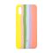 Чехол Silicone Cover Full Rainbow для Xiaomi Redmi 9a Yellow/Pink