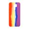 Чохол Silicone Cover Full Rainbow для Xiaomi Redmi 9 Red/Violet