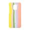 Чохол Silicone Cover Full Rainbow для Xiaomi Redmi Note 9s/Note 9 Pro/Note 9 Pro Max Yellow/Pink