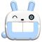 Дитячий фотоапарат з моментальним Ч/Б друком KX-09AP (Rabbit) Blue