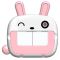 Дитячий фотоапарат з моментальним Ч/Б друком KX-09AP (Rabbit) Pink