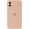 Чехол Soft Touch для Apple iPhone 11 Pink Sand with Camera Lens Protection Square