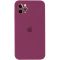 Чохол Soft Touch для Apple iPhone 11 Pro Max Maroon with Camera Lens Protection Square