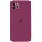 Чохол Soft Touch для Apple iPhone 11 Pro Max Maroon with Camera Lens Protection Square