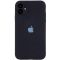 Чохол Soft Touch для Apple iPhone 12 Mini Black with Camera Lens Protection
