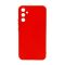 Чехол Original Soft Touch Case for Samsung M34-M346 Red with Camera Lens