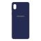 Чехол Original Soft Touch Case for Samsung A01 Core/A013 Dark Blue