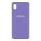 Чехол Original Soft Touch Case for Samsung A01 Core/A013 Purple