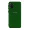 Чехол Original Soft Touch Case for Samsung A02s-2021/A025 Pine Green