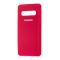 Чехол Original Soft Touch Case for Samsung S10 Plus/G975 Red