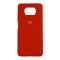 Чехол Original Soft Touch Case for Xiaomi Poco X3 Red