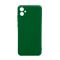 Чохол Original Soft Touch Case for Samsung A04-2022/A045 Dark Green with Camera Lens