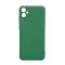 Чохол Original Soft Touch Case for Samsung A04e-2022/A042 Dark Green with Camera Lens