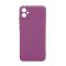 Чехол Original Soft Touch Case for Samsung A04-2022/A045 Purple with Camera Lens