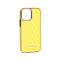 Чохол Puloka Leather Case для iPhone 13/14 Yellow