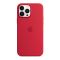 Чехол Apple Silicon Case with MagSafe для Apple iPhone 13 Pro Max Red