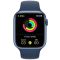 Apple Watch Series 7 GPS 45mm Blue Aluminium Case with Abyss Blue Sport Band (MKN83)