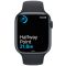 Apple Watch Series 7 GPS 45mm Midnight Aluminum Case with Midnight Sport Band (MKN53)