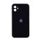 Чехол Original Soft Touch Case for iPhone 11 Black with Camera Lens