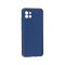 Чохол Original Soft Touch Case for Samsung A03-2022/A035  Dark Blue with Camera Lens