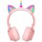 Bluetooth Навушники Tucci Unicorn STN-27K Pink