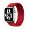 Ремінець для Apple Watch 38mm/40mm Braided Solo Loop Red (S/130mm)