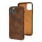 Чехол накладка Croco Leather Case для iPhone 11 Pro Max Brown