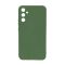 Чехол Original Soft Touch Case for Samsung A34-2023/A346 Dark Green with Camera Lens